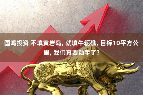 国鸣投资 不填黄岩岛, 就填牛轭礁, 目标10平方公里, 我们真要动手了?