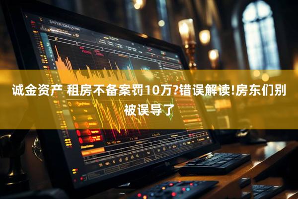 诚金资产 租房不备案罚10万?错误解读!房东们别被误导了