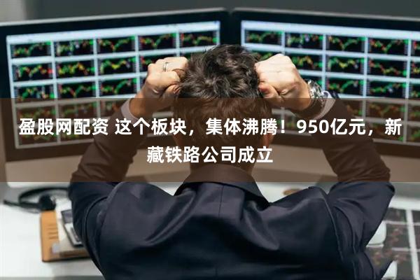 盈股网配资 这个板块，集体沸腾！950亿元，新藏铁路公司成立