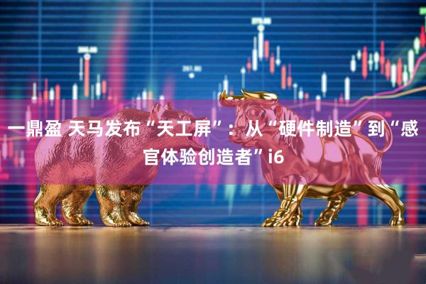 一鼎盈 天马发布“天工屏”：从“硬件制造”到“感官体验创造者”i6