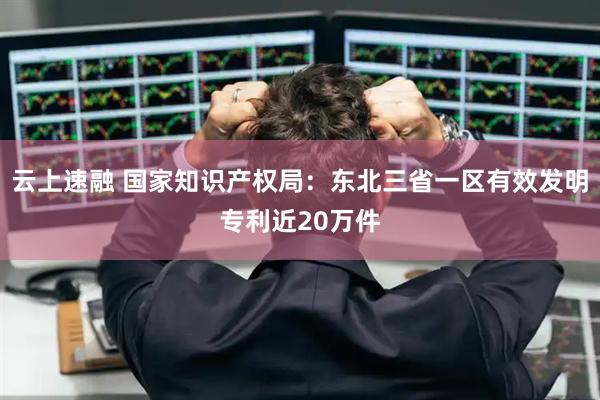 云上速融 国家知识产权局：东北三省一区有效发明专利近20万件